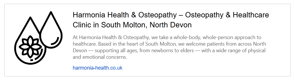 Harmonia Health and Osteopathy Harmonia Health and Osteopathy